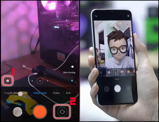 Tích hợp Mimoji vào Camera